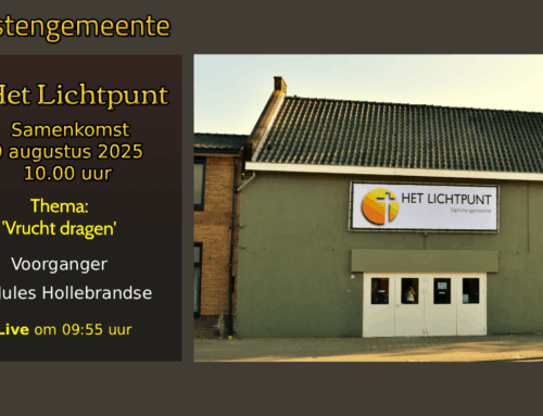 Dienst 10 augustus 2025 br. Jules Hollebrandse