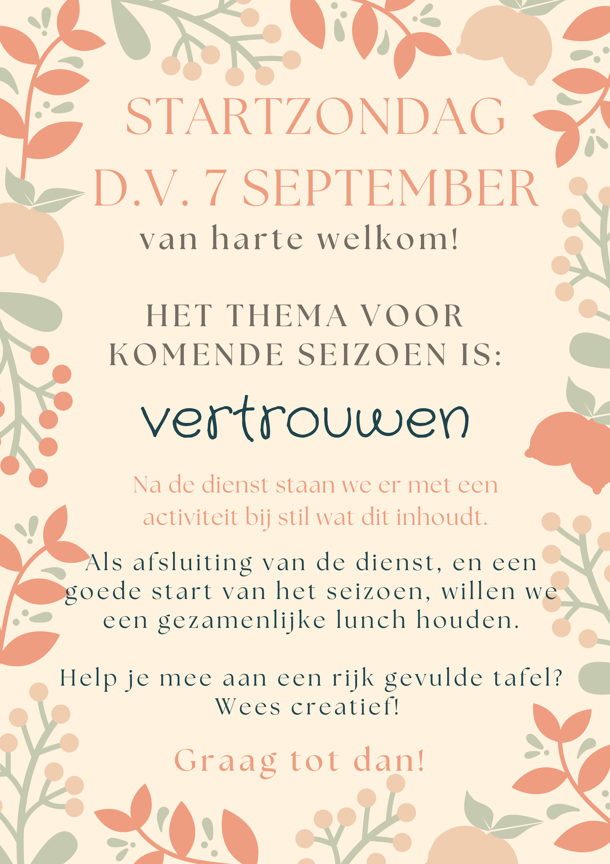 Startzondag afbeelding