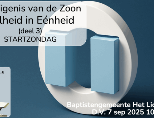 Dienst 07september 2025 ds. Henk de Ruiter  Startzondag